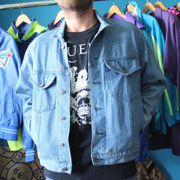 Vintage Other - Vintage Classic Style Men's Standard Denim Jacket